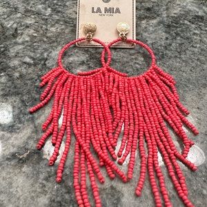 Cute beaded earrings